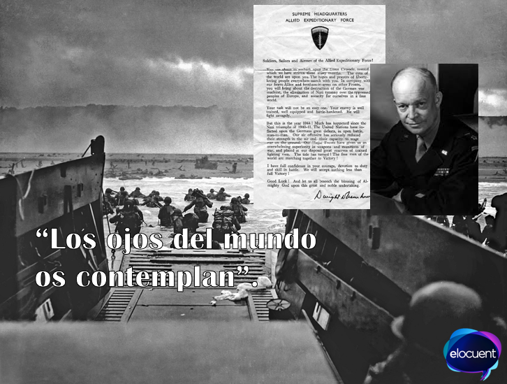 Comunicación en el Día D: carta a las tropas de Eisenhower - Elocuent-  Comunicación para personas