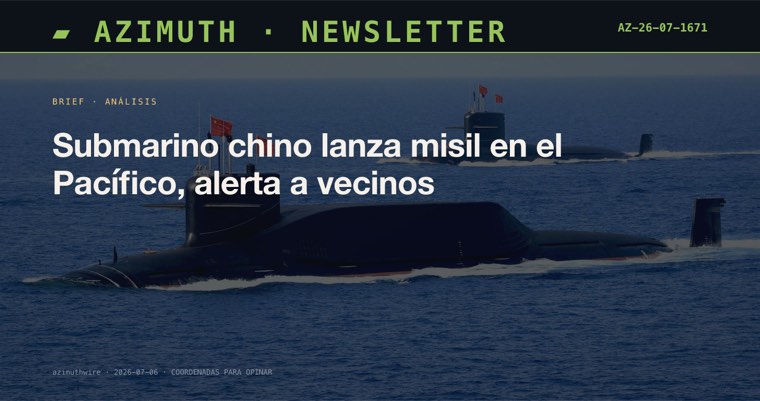 Hero real de la newsletter en Substack